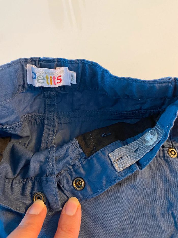 Pantalon bleu foncé Lcdp neuf 18 mois - photo numéro 3