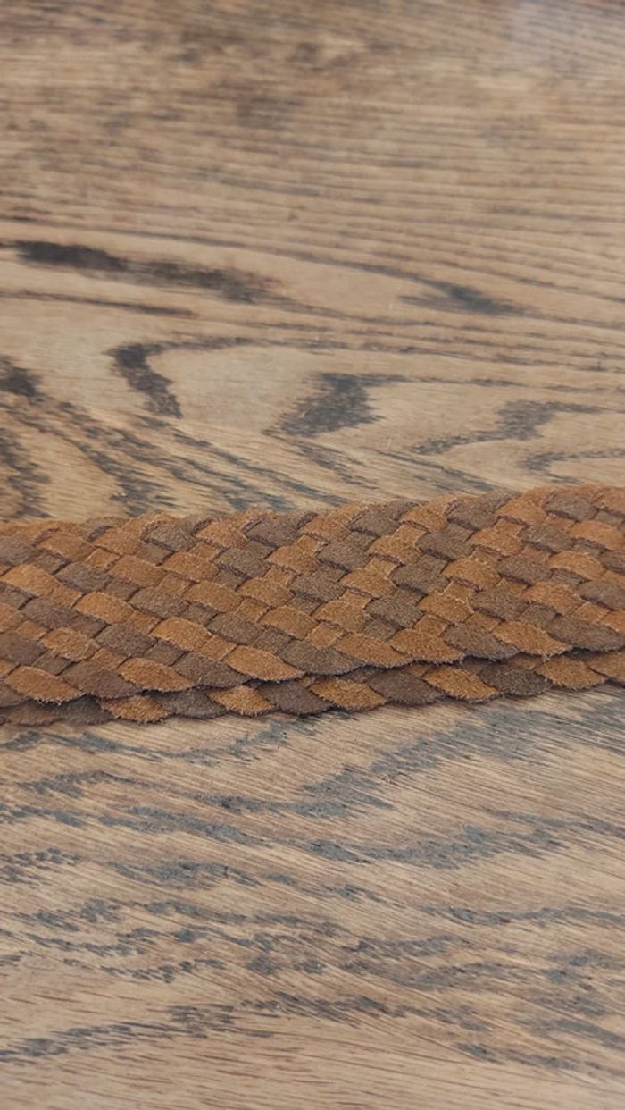 Ceinture tressée Naf Naf cuir taille 3 (85cm) - photo numéro 14