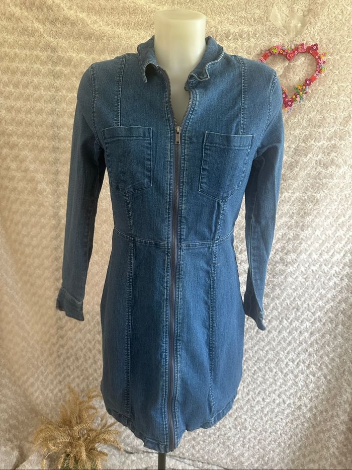 Robe en jean taille l