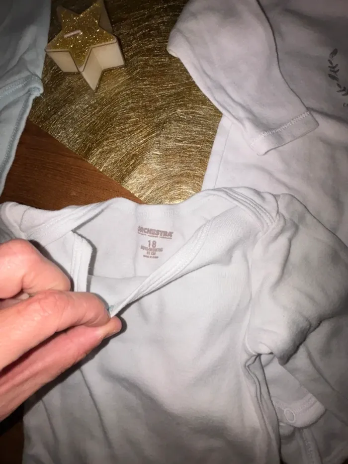 Lot de 4 bodies tex dont 1 orchestra 18 mois - photo numéro 9