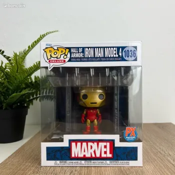Figurine Funko Pop Deluxe - Iron Man / Hall of Armor Model 4 #1036