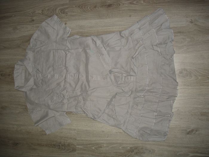 ROBE COURTE MC GRISE "TEX" - TAILLE 42 / 44 - n°01 - photo numéro 3