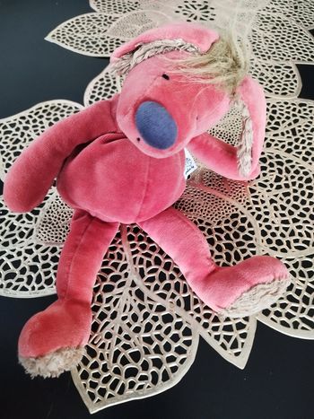 Peluche doudou poupée Chien les Zazous