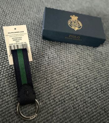 Porte-clés Polo Ralph Lauren unisexe neuf