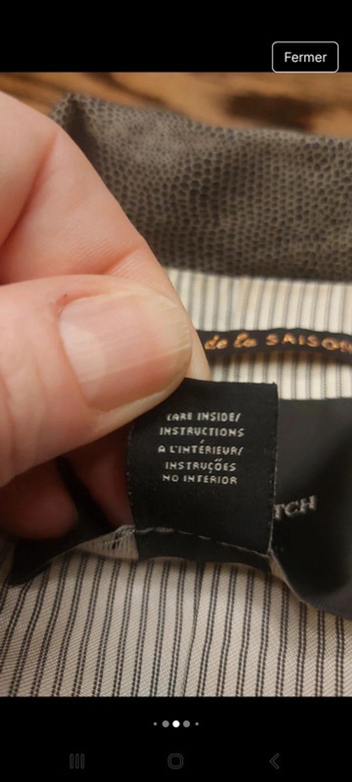 Blazer Maison Scotch p'tite taille 34/36 - photo numéro 8