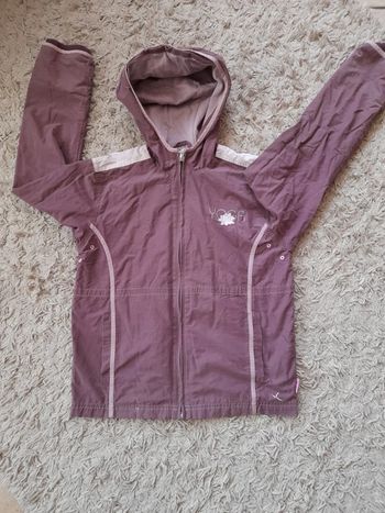 🏘Manteau à capuche imperméable 12ans Domyos
