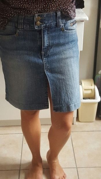 Jupe en jeans 38
