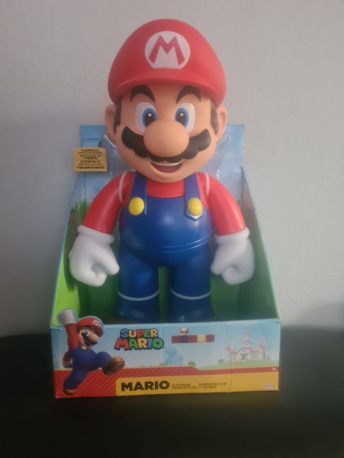 Figurine Mario articulée 51 cm NEUVE
