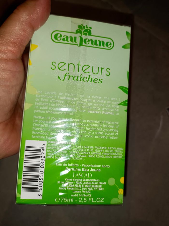 Eau jeune Senteurs fraîches,eau de toilette 75ml - photo numéro 2