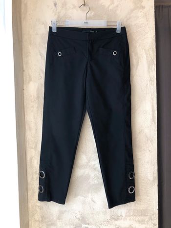 Pantalon noir 7/8eme miss captain 34