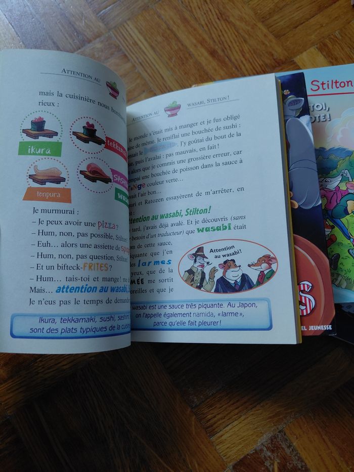 Lot de 4 livres geronimo stilton 63 65 66 68 - photo numéro 6