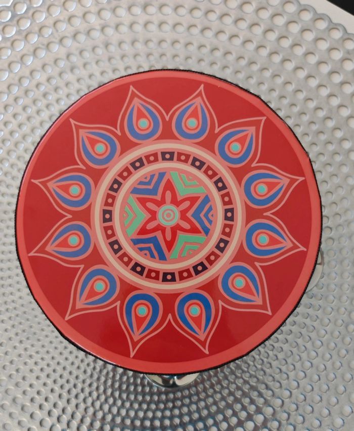 Tambourin - instrument de musique - éveil musical - photo numéro 3