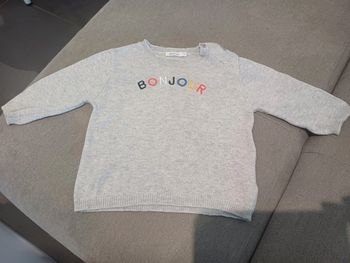 Pull bout'chou taille 9 mois