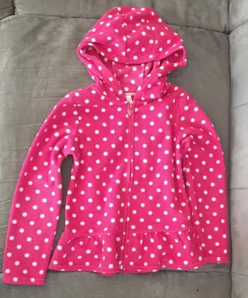 Veste polaire à capuche 128