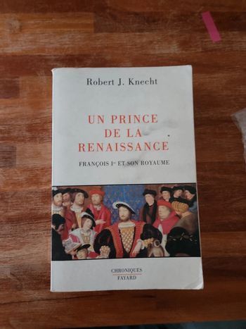 Livre : Un prince de la renaissance