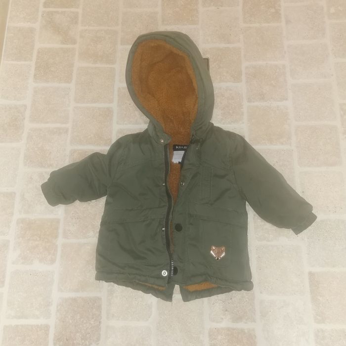 Manteau Kiabi 12 mois Kaki