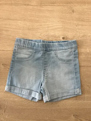 Short en jeans H&M 3/4 ans 104 cm