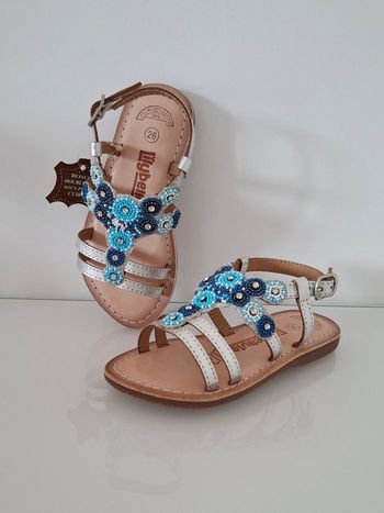 Sandalettes en cuir Lilybellule T26