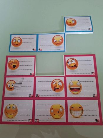 11 étiquettes Smiley