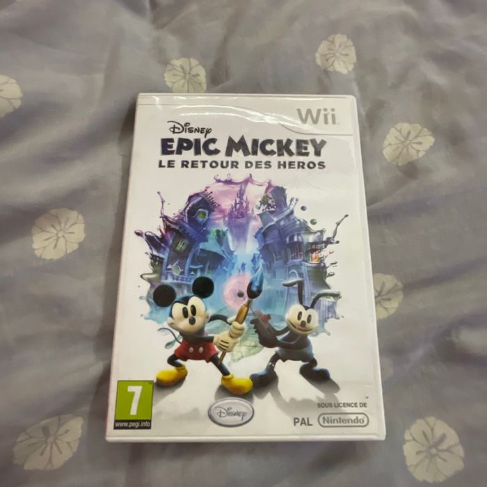 Jeux de Nintendo wii epic Mickey le retour des héros