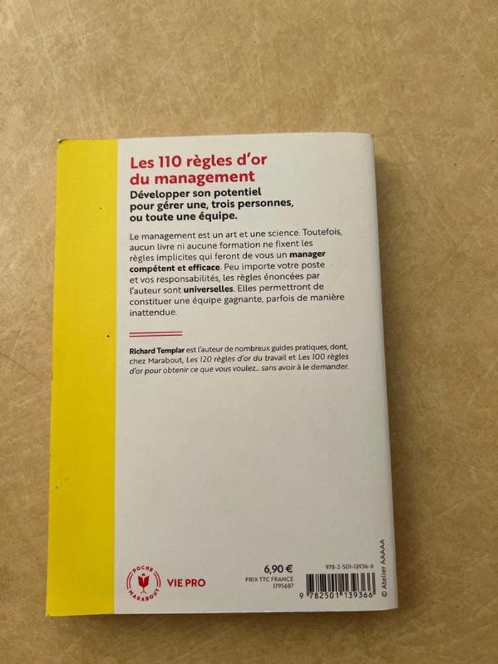 Livre Les 110 règles d’or du management - Richard Templar - photo numéro 2