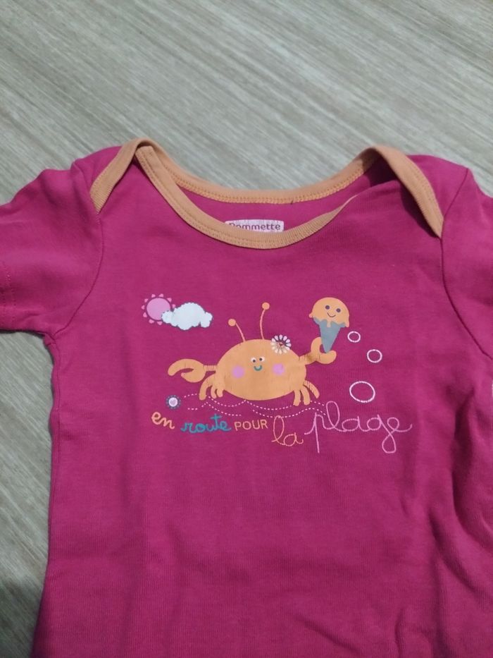 Body, manches courtes, 24 mois - photo numéro 2