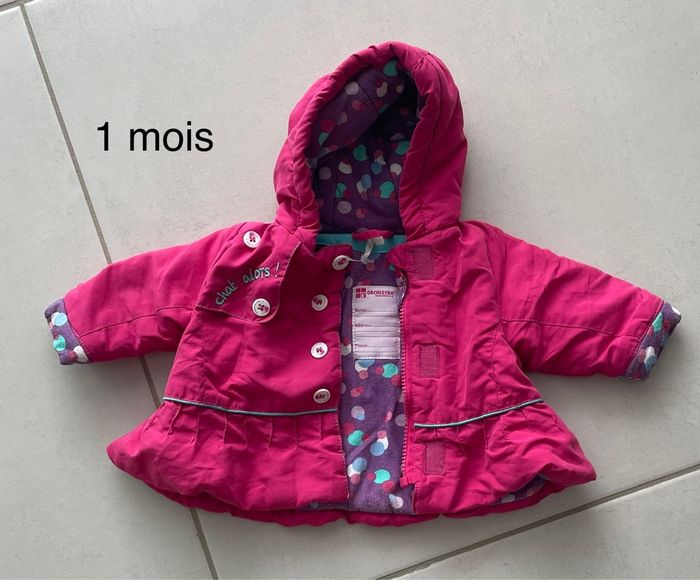 Manteau taille 1 mois