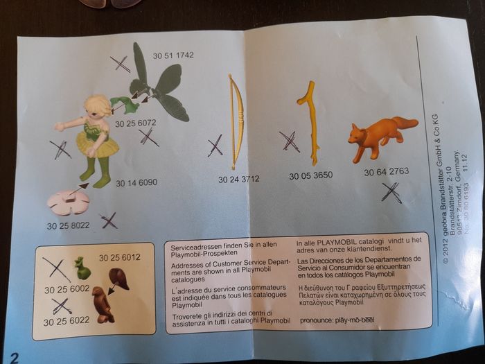 Playmobil 5448 Fée verte, cheval, renard et rapace - photo numéro 4