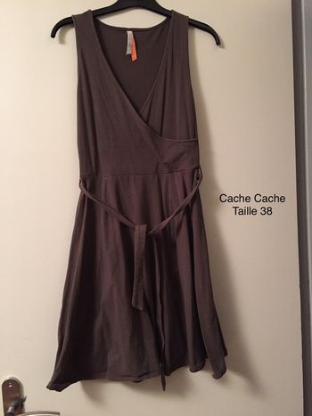 Robe kaki effet cache cœur, Cache Cache Taille 38