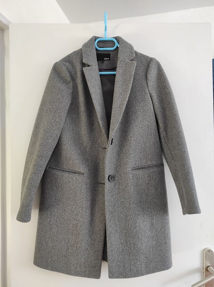 Manteau gris etam