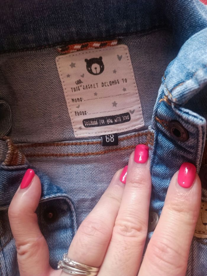 Veste jean bébé 6 mois - photo numéro 5