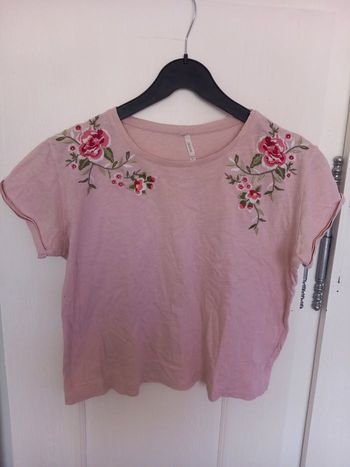 T-shirt manches courtes fille 11/12 ans