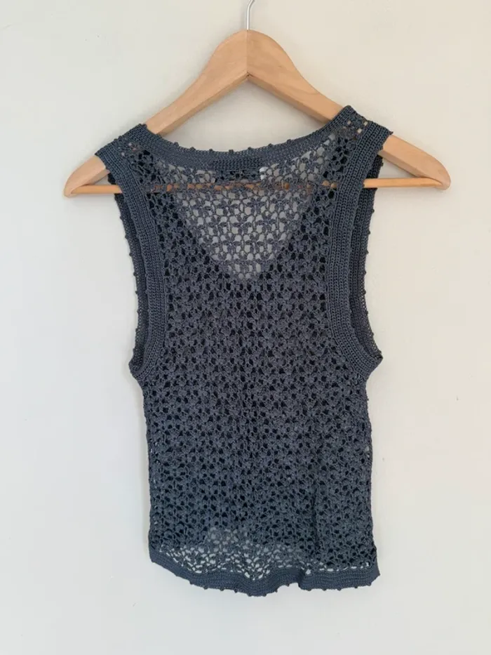 Top crochet Caroll - photo numéro 2