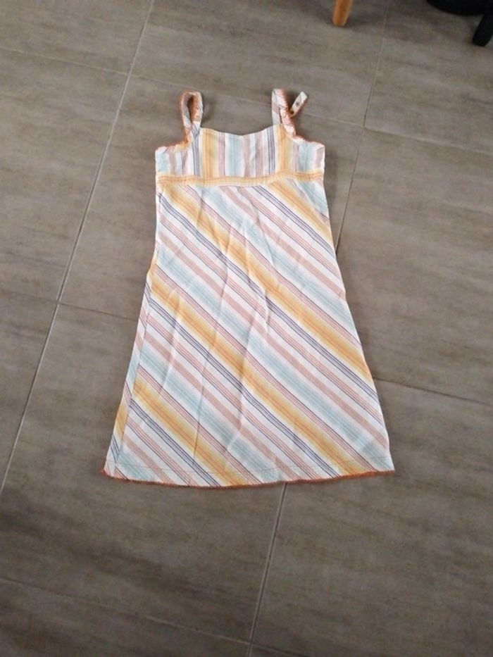 Robe rayée
