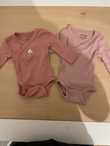 Lot de 2 bodies kiabi