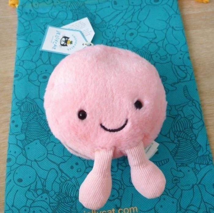 🩷Amuseables Jellycat – Macaron fraise - photo numéro 2