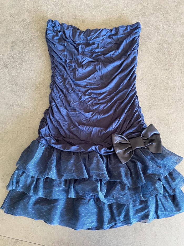 Robe bustier cocktail naf naf taille S