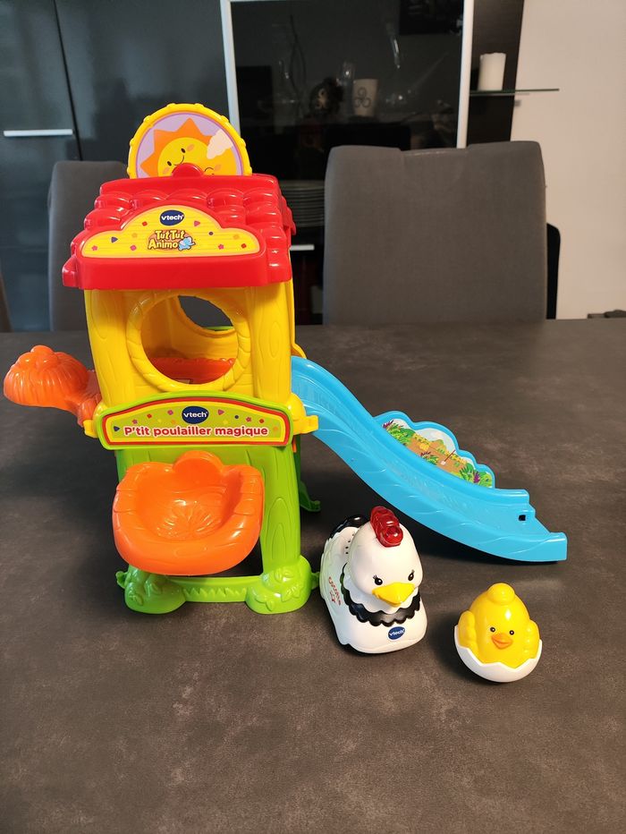 Tut tut animo Vtech P'tit poulailler magique +poule cocotte interactive