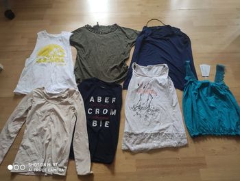 Lot hauts débardeurs teeshirt S