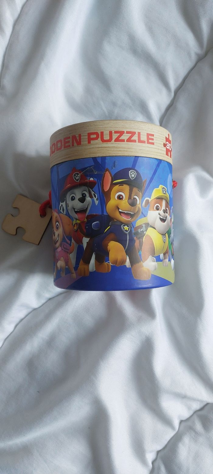 Puzzle pat patrouille en bois