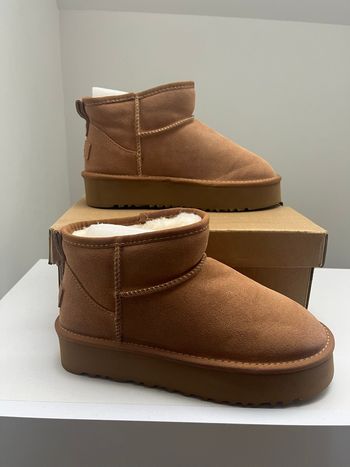Ugg W Classic Mini Platform marron