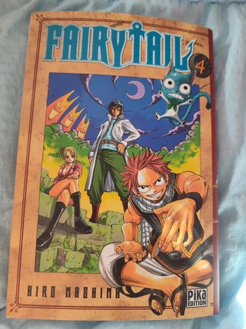 Manga "Fairy Tail" n°4 - Hiro Mashima
