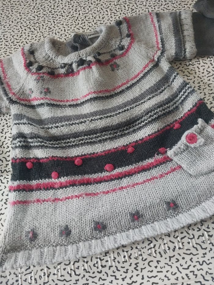 Pull chaud 3 Pommes 18 mois - photo numéro 2