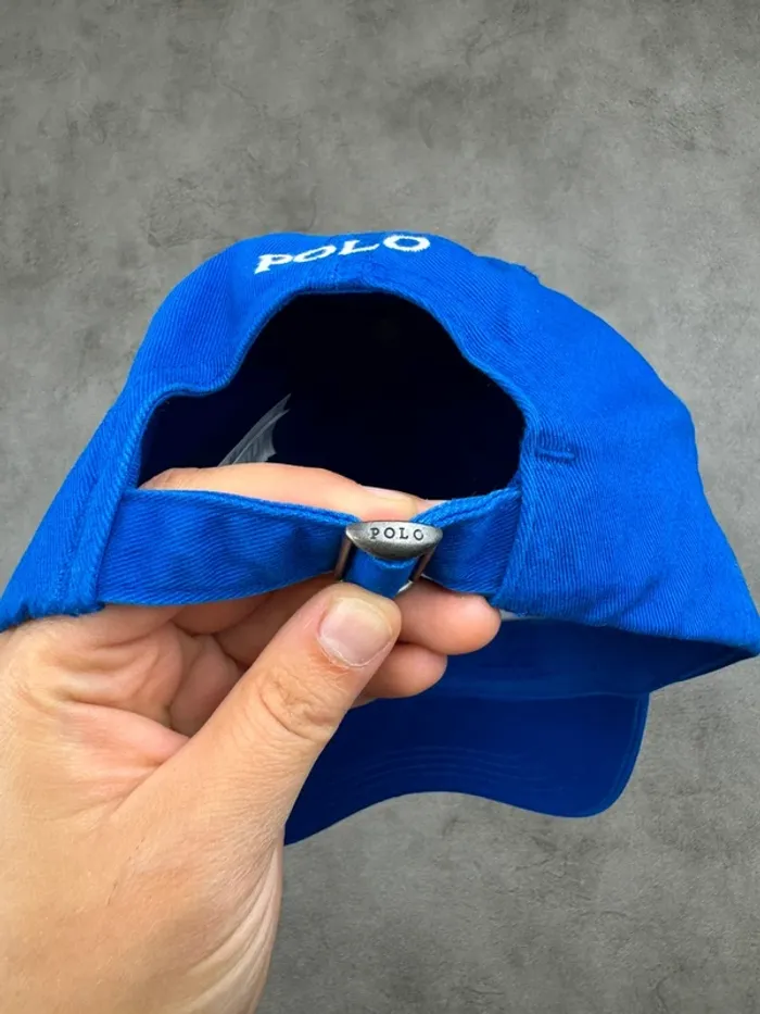 Casquette Ralph Lauren Bleu Marine Neuve - photo numéro 5