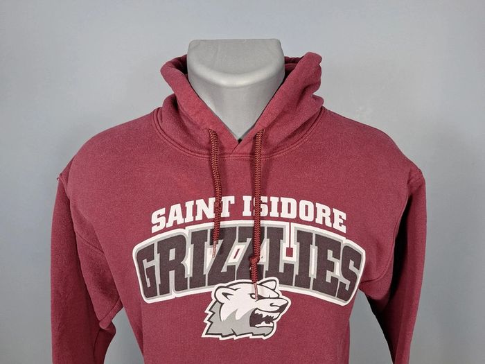 sweat a capuche / Hoodie gildan / homme taille S / bordeaux (381) - photo numéro 3