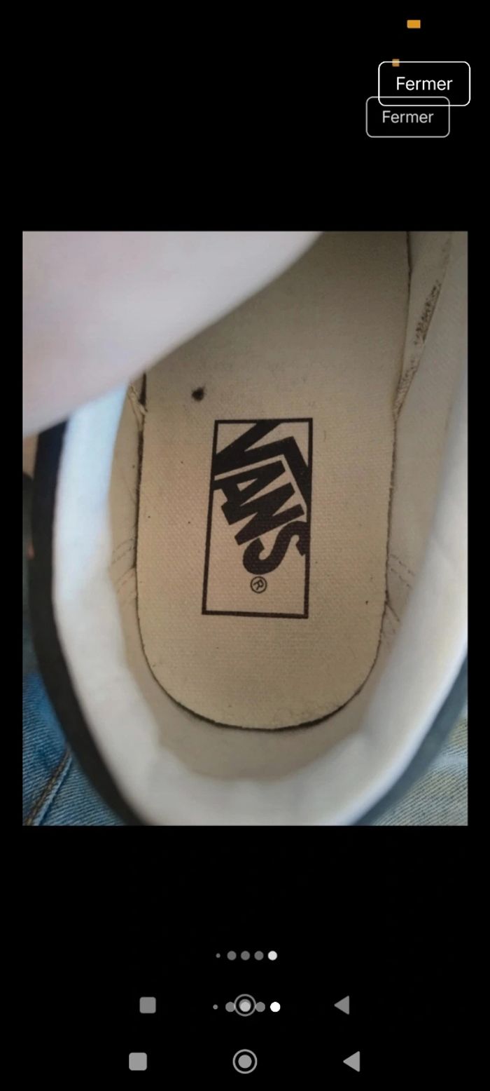 Vans flamme taille 36 - photo numéro 6