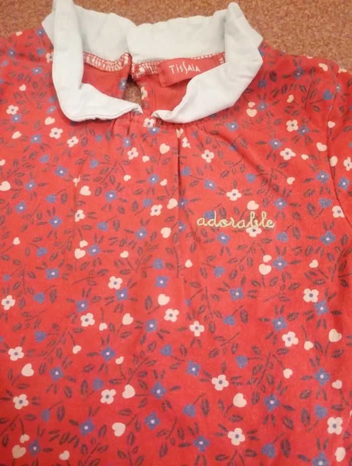 Chemise à manches longues fleuri - photo numéro 3