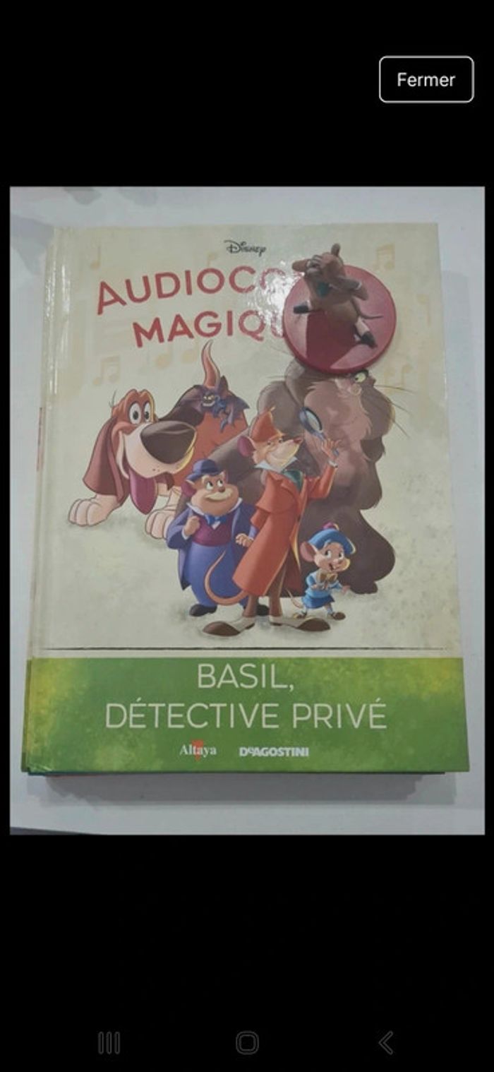 Numero48 collection audiocontes Magiques Altaya édition disney