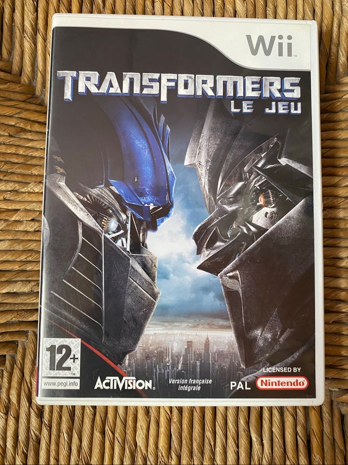 Jeu wii transformers