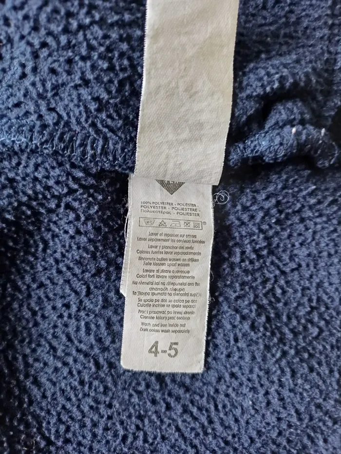 Gilet polaire Tex 4/5 ans - photo numéro 4